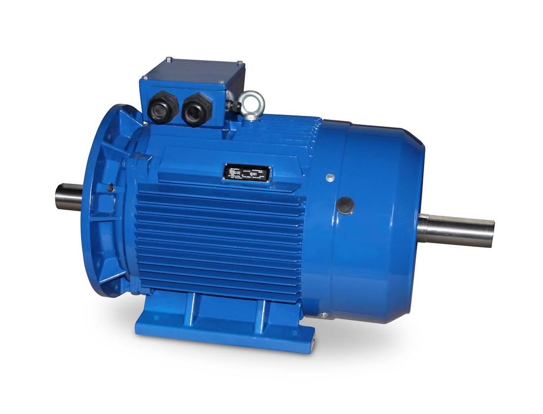 Antrieb mit zwei Motorwellen