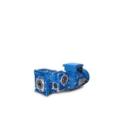Doppel  Schneckengetriebemotoren 0,06kW - 1,5kW Doppel  Schneckengetriebemotoren 0,06kW - 1,5kW