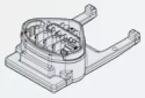 Adapterplatte EASYdrive Baugröße C